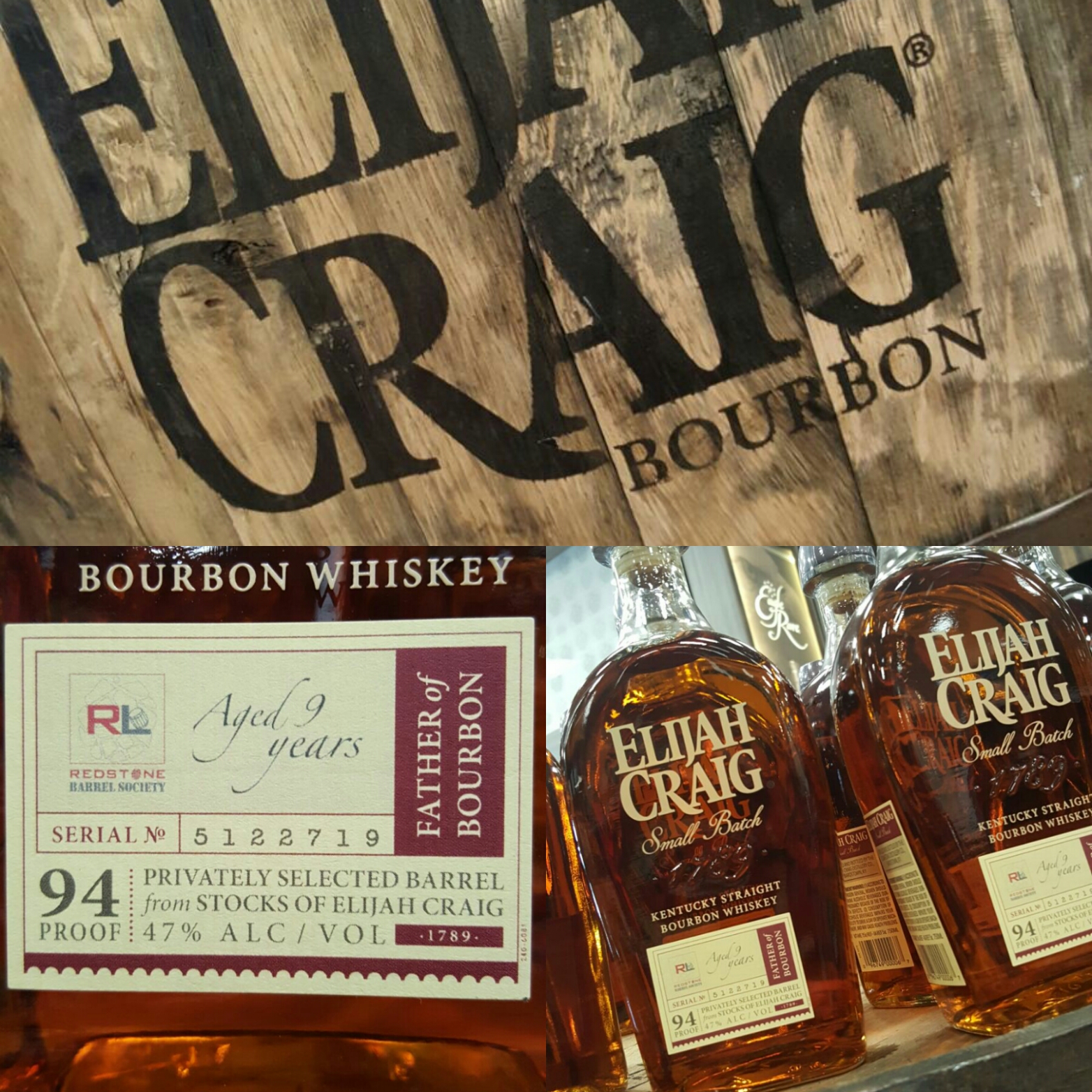 Redstone Barrel Society: Elijah Craig 9 Year Single Barrel Bourbon
