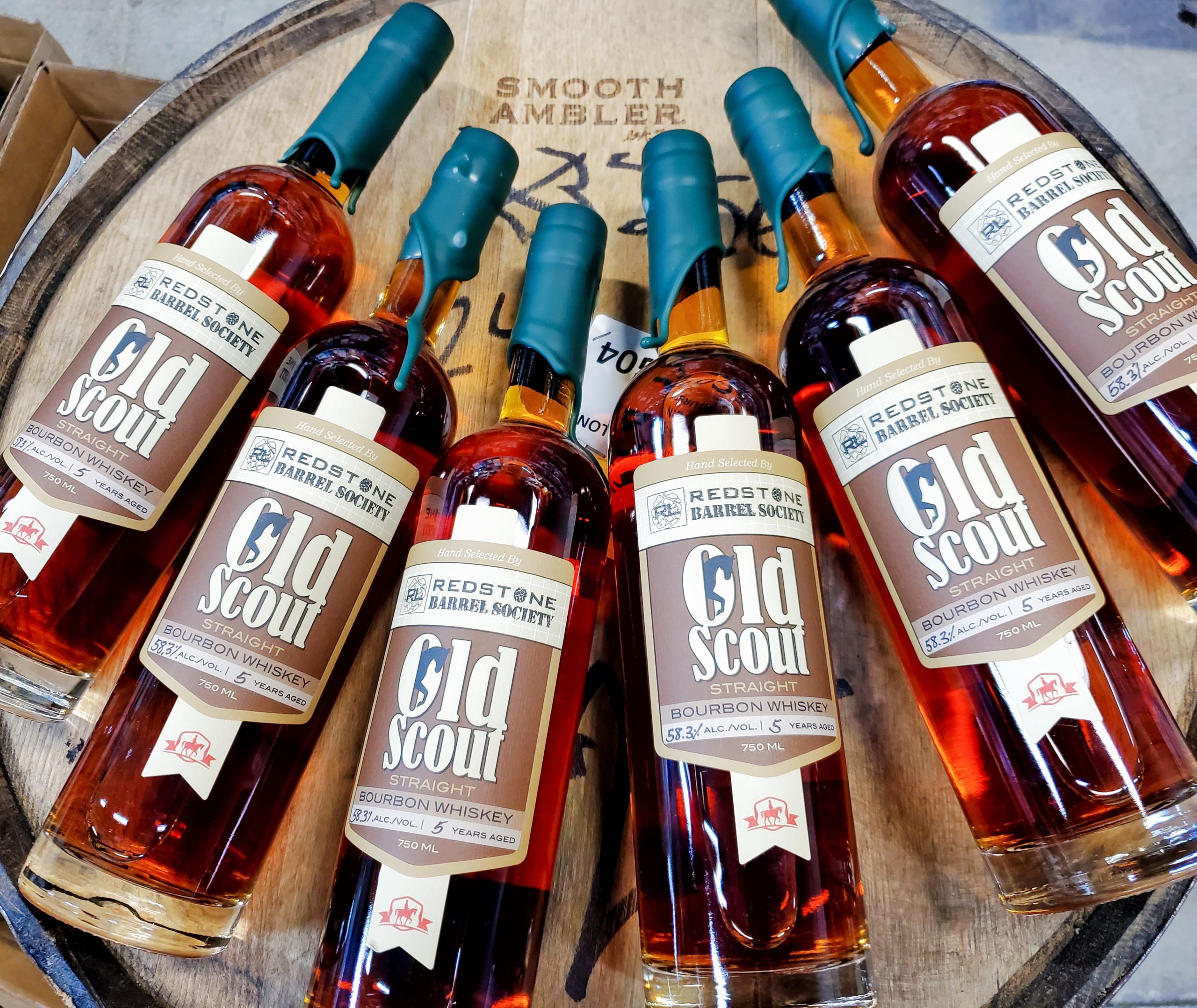 Smooth Ambler Old Scout Redstone Barrel Society Single barrel