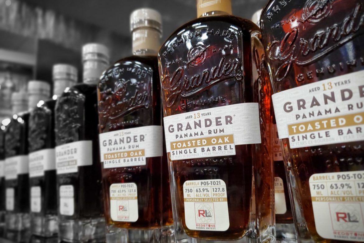 Redstone Barrel Society Grander Rum 13 year Toasted oak Single barrel Rum